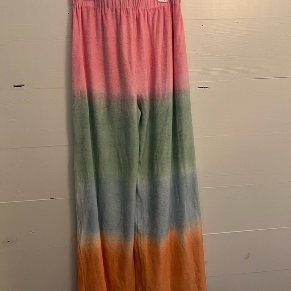 Flora Bella Multicolor Tie-Dye Wide-Leg Pants - Picture 4 of 5